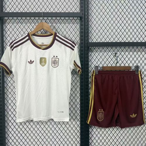 Spain 2026 World Cup Away Kids Suit (2 stars)