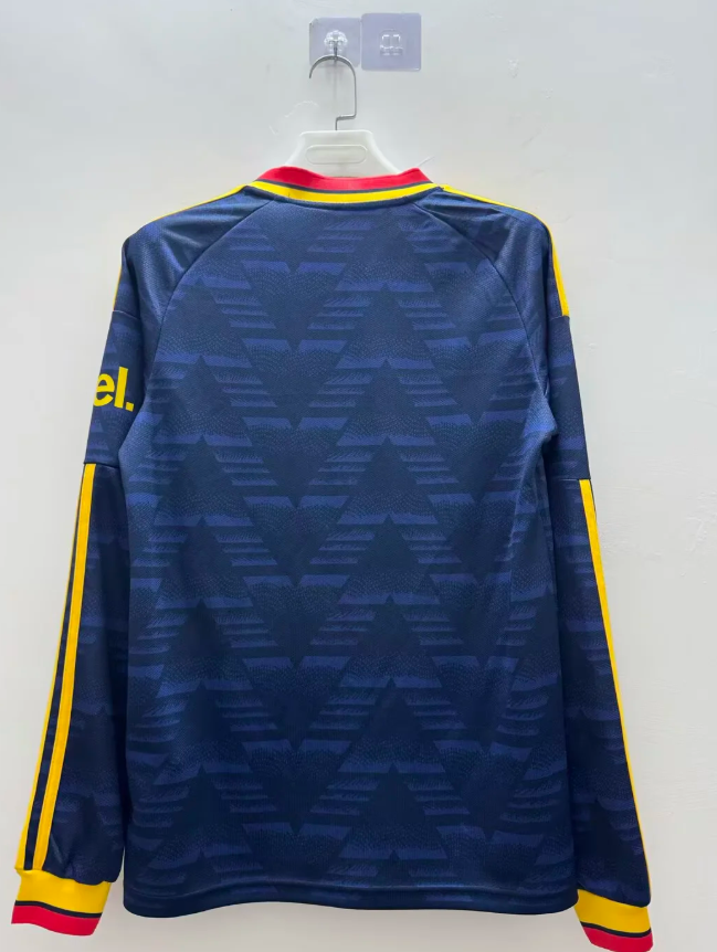 Arsenal Away Champions Man Long Sleeve Jersey 26/27
