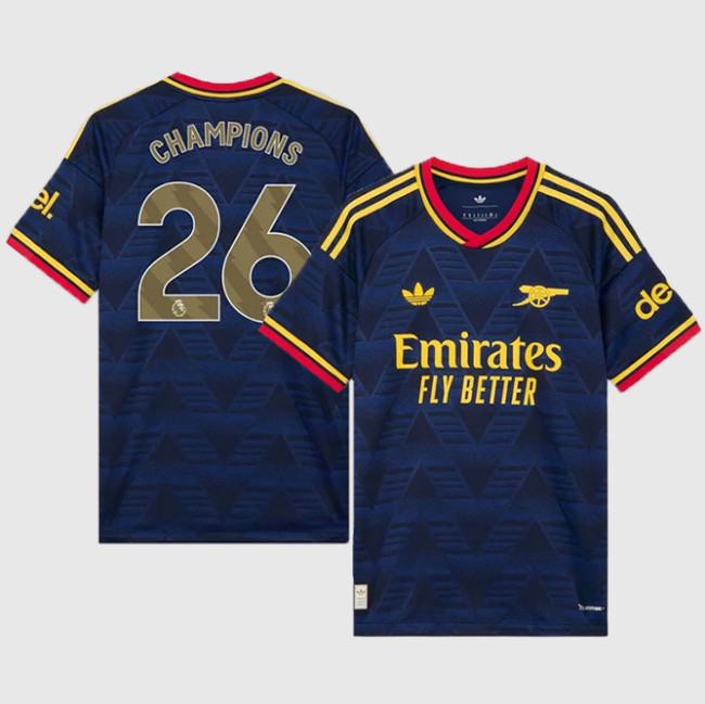 Arsenal Away Champions Player Jersey 26/27