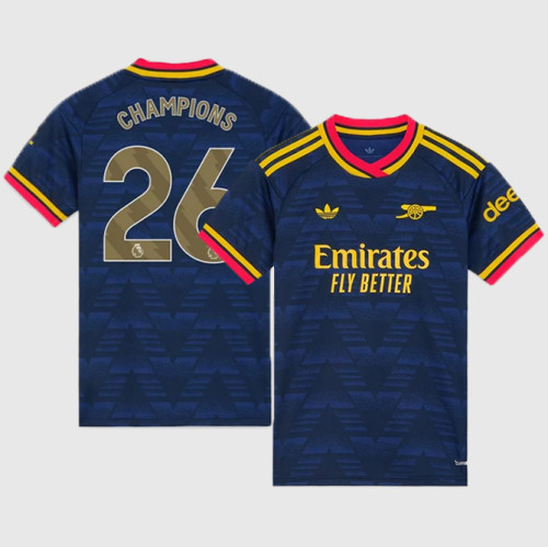 Arsenal Away Champions Woman Jersey 26/27