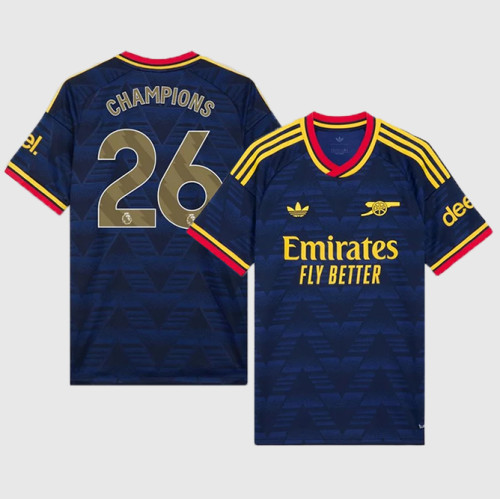 Arsenal Away Champions Man Jersey 26/27