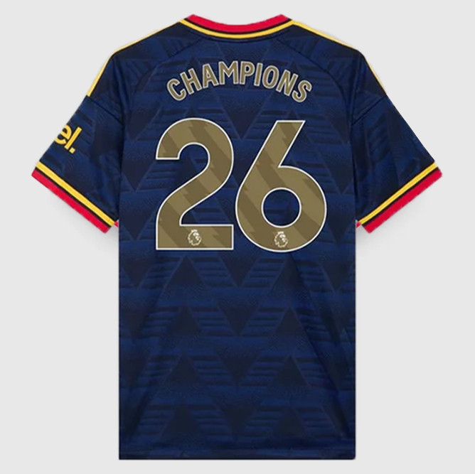Arsenal Away Champions Man Jersey 26/27