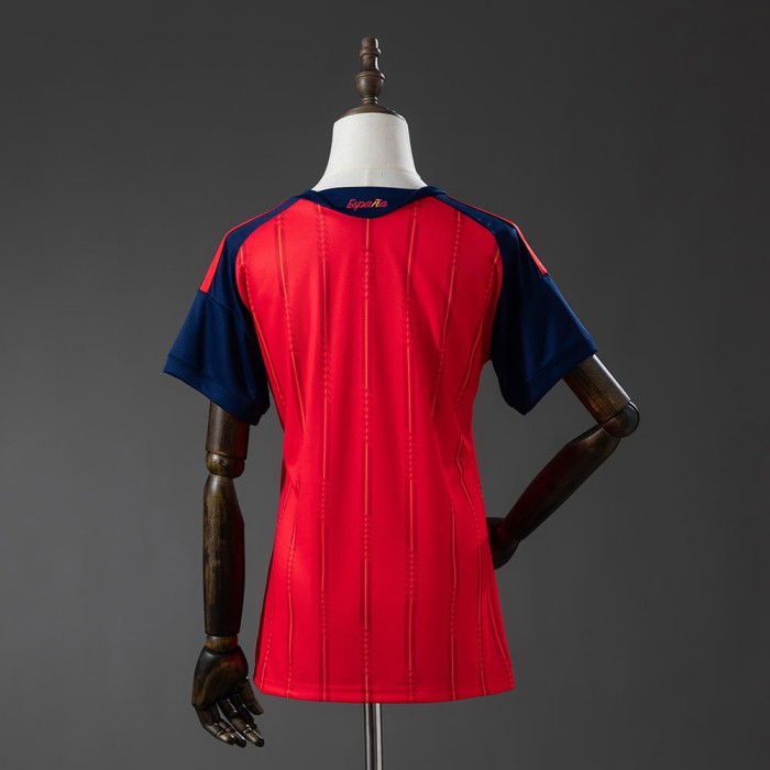 Spain 2026 World Cup Home Women Jersey (2 stars)