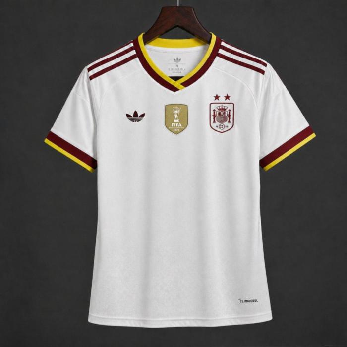 Spain 2026 World Cup Away Women Jersey (2 stars)