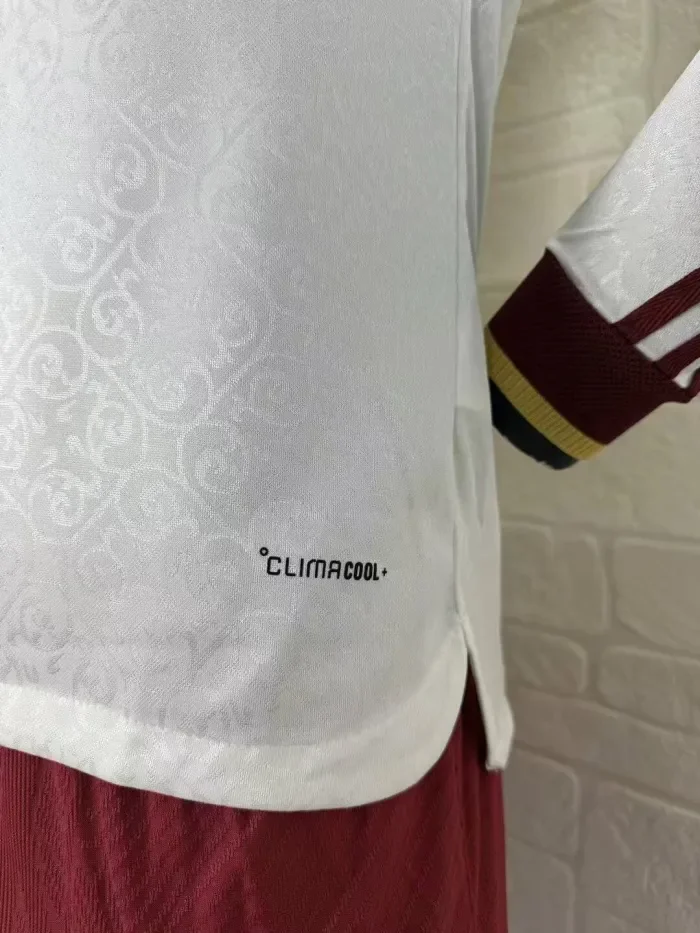Spain 2026 World Cup Away Long Sleeve Player Man Jersey(2 stars)