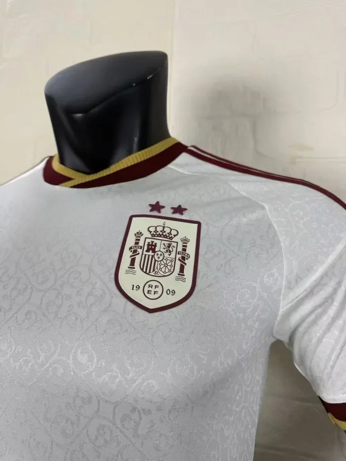 Spain 2026 World Cup Away Player Man Jersey(2 stars)