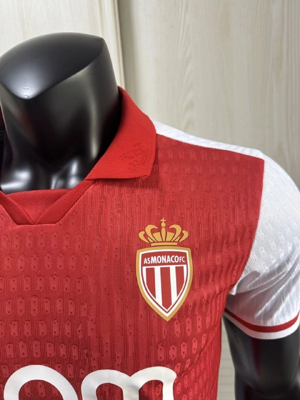 AS Monaco Home Player Man Jersey 26/27