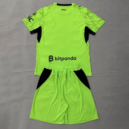 AC Milan Green Goalkeeper Men Jersey Suit 26/27