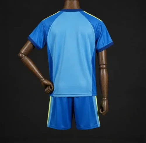 Leeds United Blue Goalkeeper Kids Suit 26/27