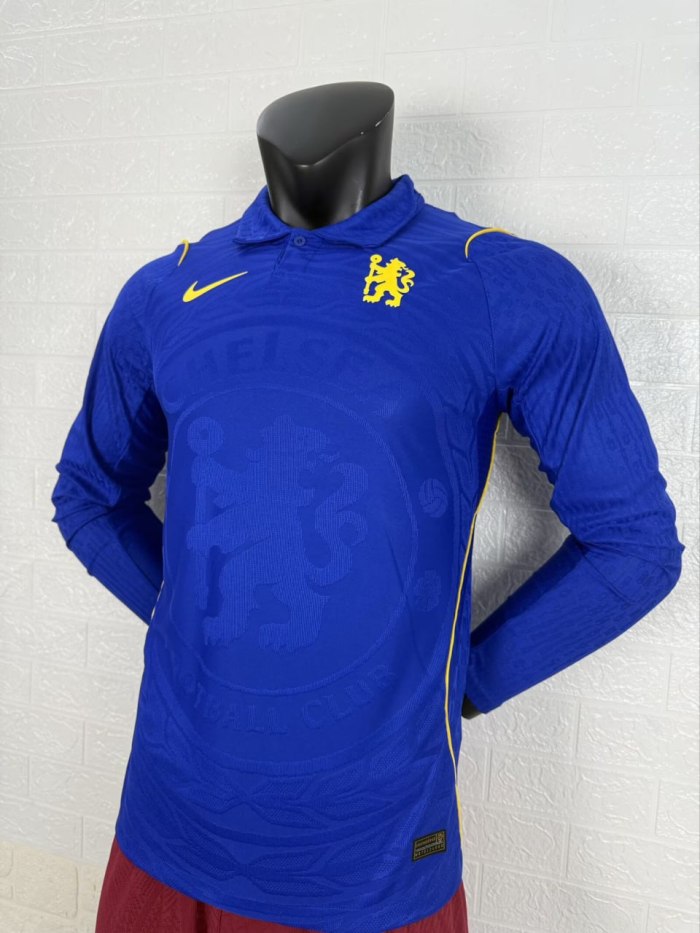 Chelsea Home Player Long Sleeve Men Jersey 26/27