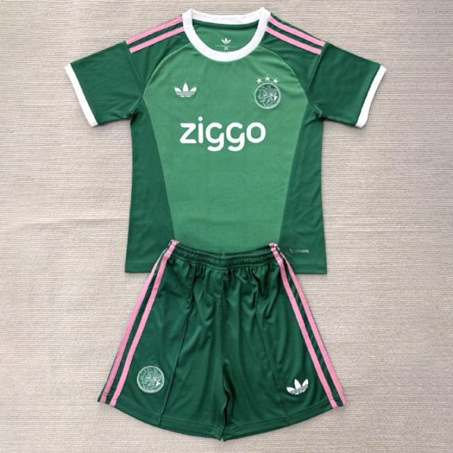 Ajax Green Goalkeeper Kids Suit 26/27
