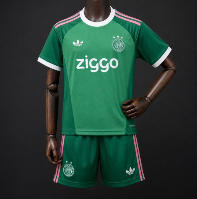 Ajax Green Goalkeeper Men Jersey Suit 26/27