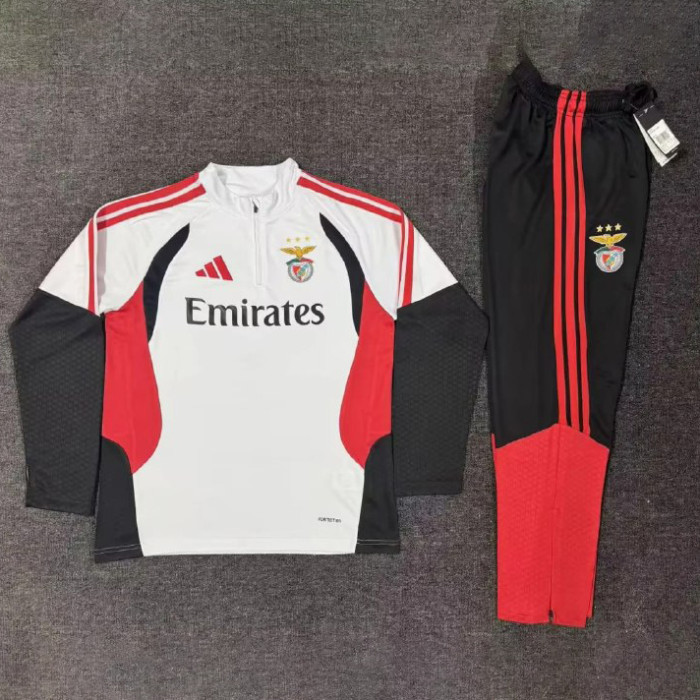 SL Benfica White Training Jersey Suit 26/27