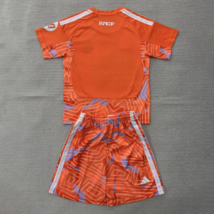 Real Madrid Yellow Goalkeeper Kids Suit 26/27