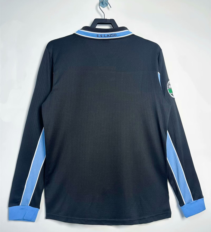 Lazio Away Retro Long Sleeve Retro Jersey 1998/99