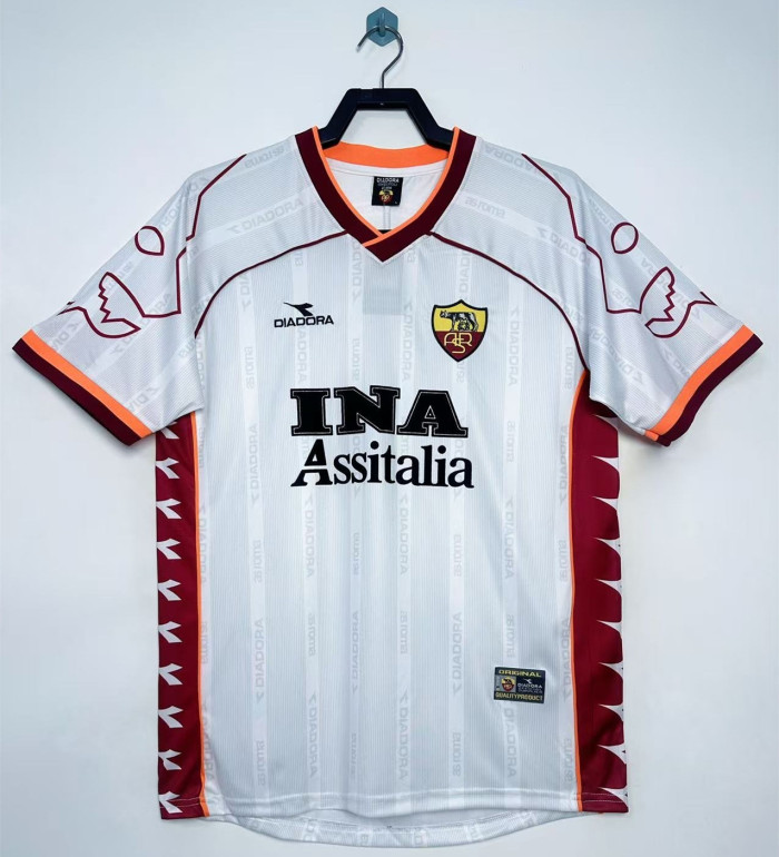 AS Roma Away Retro Jersey 1999/00