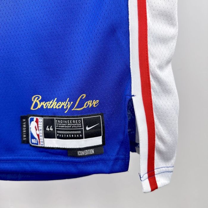 Paul George Philadelphia 76ers 2023/24 Swingman Away Jersey Blue
