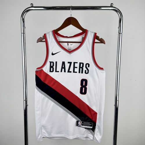 Deni Avdija Portland Trail Blazers 2023/24 Association Edition Swingman Home Jersey White