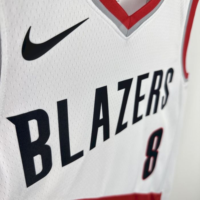 Deni Avdija Portland Trail Blazers 2023/24 Association Edition Swingman Home Jersey White
