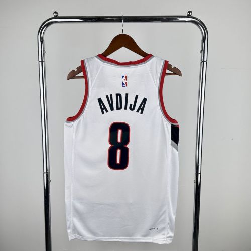 Deni Avdija Portland Trail Blazers 2023/24 Association Edition Swingman Home Jersey White
