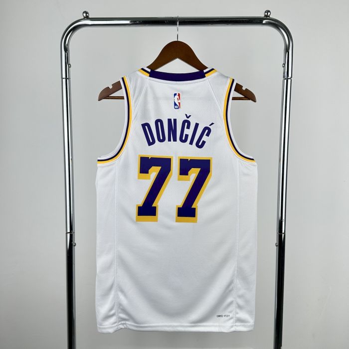 Luka Dončić Los Angeles Lakers Association Edition Swingman Jersey 23/24 White