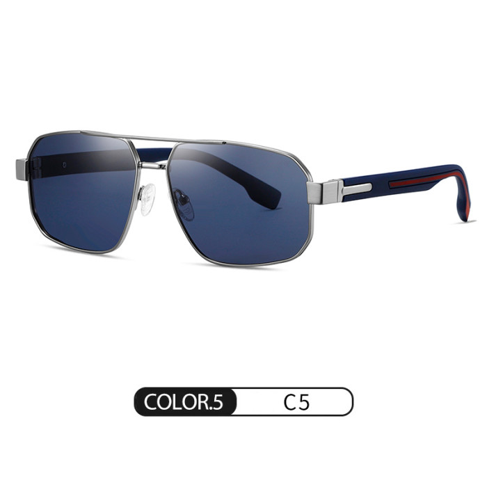 Men's High Quality Square Aviator Sunglasses 30007