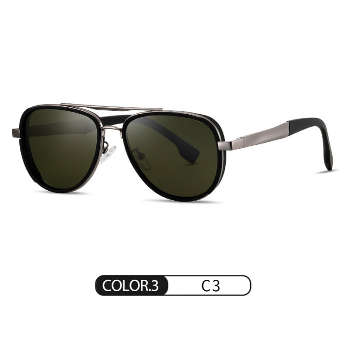Metal Pilot Polarized Sunglasses for Men 30002