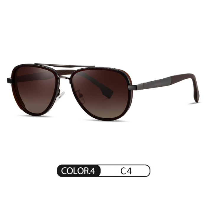 Metal Pilot Polarized Sunglasses for Men 30002