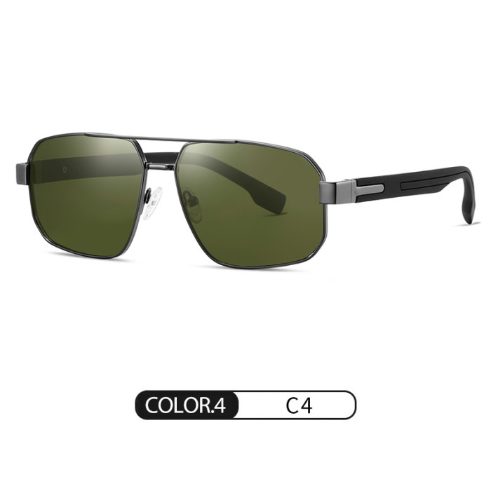 Men's High Quality Square Aviator Sunglasses 30007