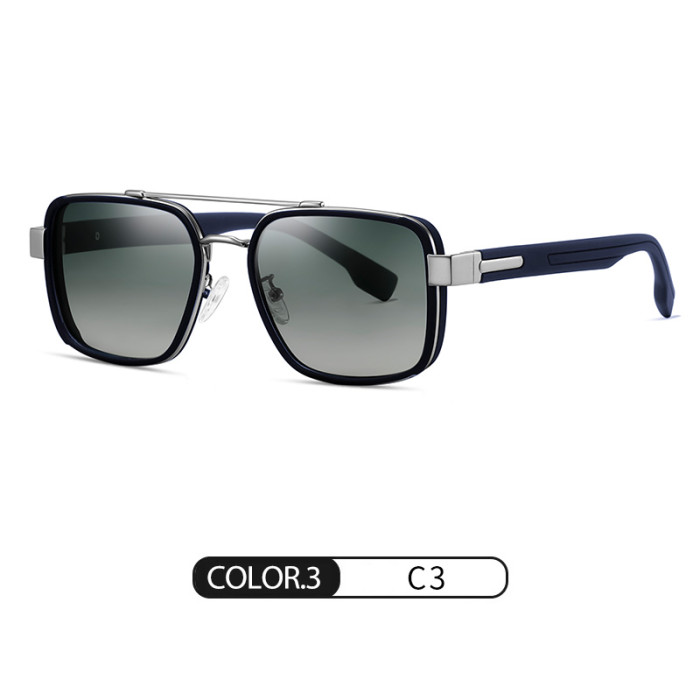 Polarized Square Pilot Sunglasses 30006