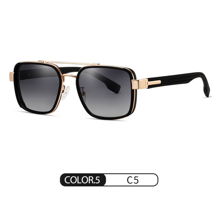 Polarized Square Pilot Sunglasses 30006