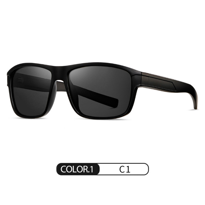 Custom Logo Men's Sports Polarized Sunglasses 30021