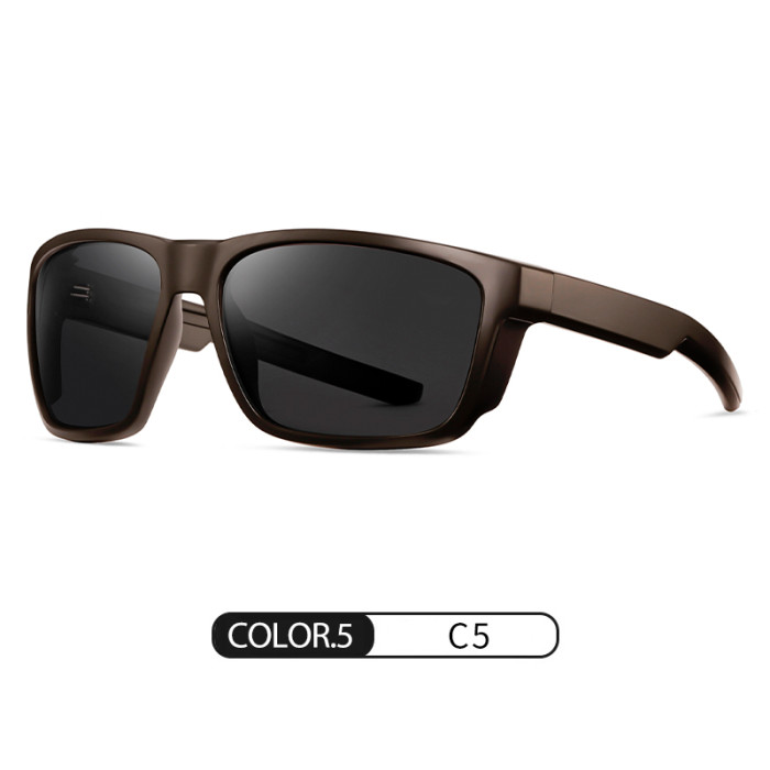 Oversized Anti-Glare Men's Custom Logo Sunglasses 30022