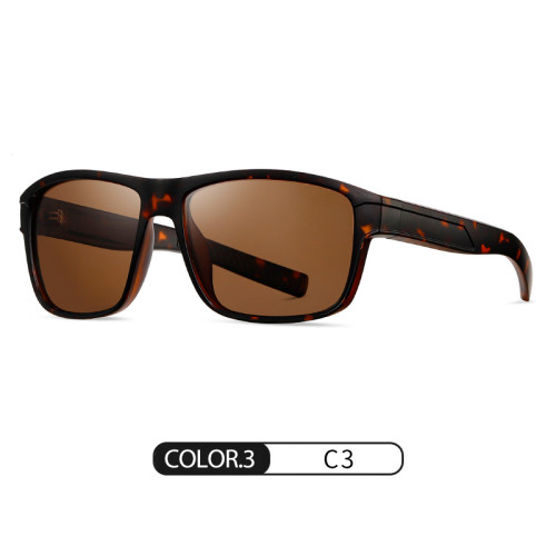 Custom Logo Men's Sports Polarized Sunglasses 30021