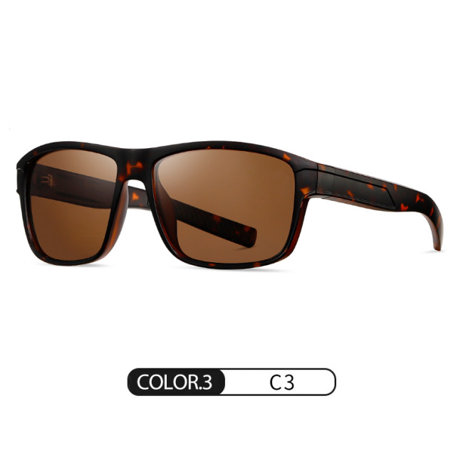 Custom Logo Men's Sports Polarized Sunglasses 30021