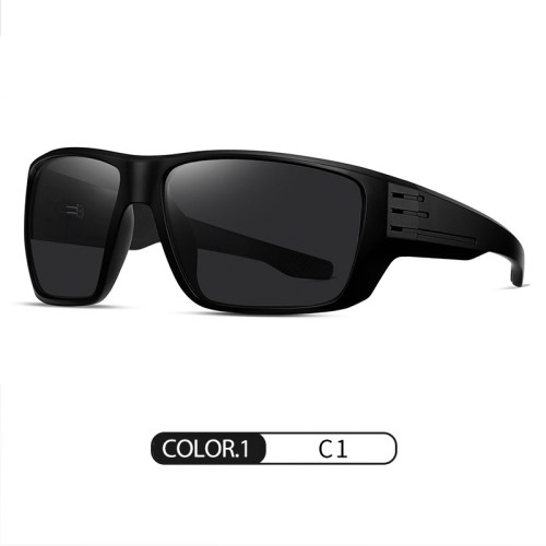 Sports Polarized Wrap Plastic Sunglasses 30017