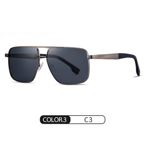 Aviator Flat Square Polarized Sunglasses 30009