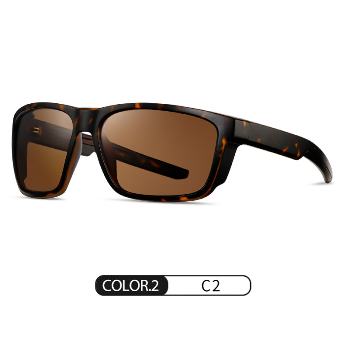 Oversized Anti-Glare Men's Custom Logo Sunglasses 30022