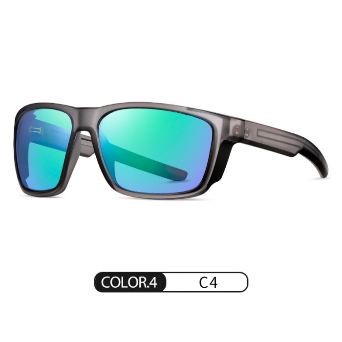 Oversized Anti-Glare Men's Custom Logo Sunglasses 30022