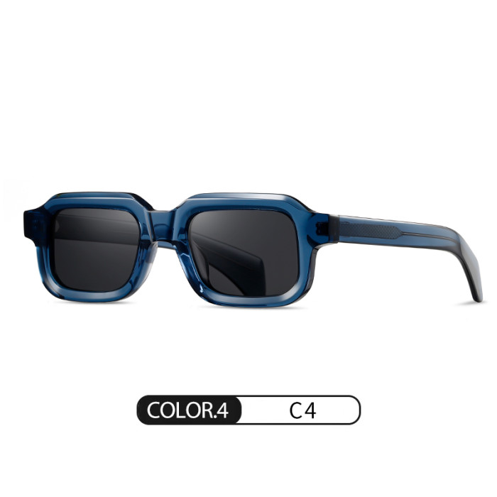 Durable Acetate Rectangle Polarized Sunglasses 30030