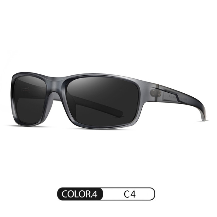 Wrap Polarized Custom Logo Sports Sunglasses 30036