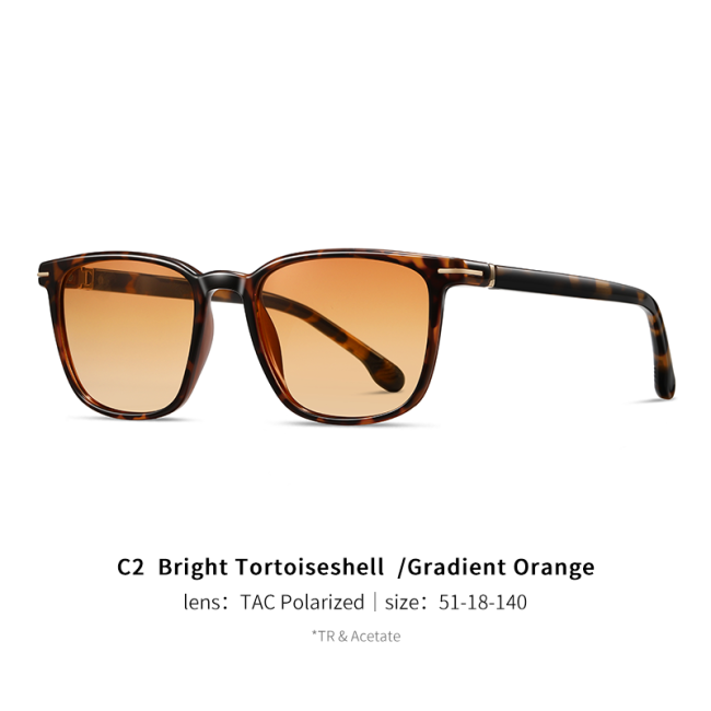 Classic Square UV400 Polarized Sunglasses 30042