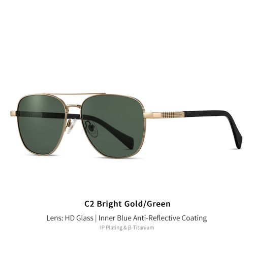 Aviator Titanium High Quality Sunglasses 30046