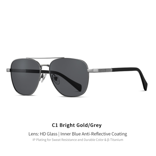Aviator Titanium High Quality Sunglasses 30046
