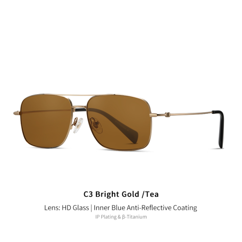 Titanium Aviator UV400 Driving Sunglasses 30050