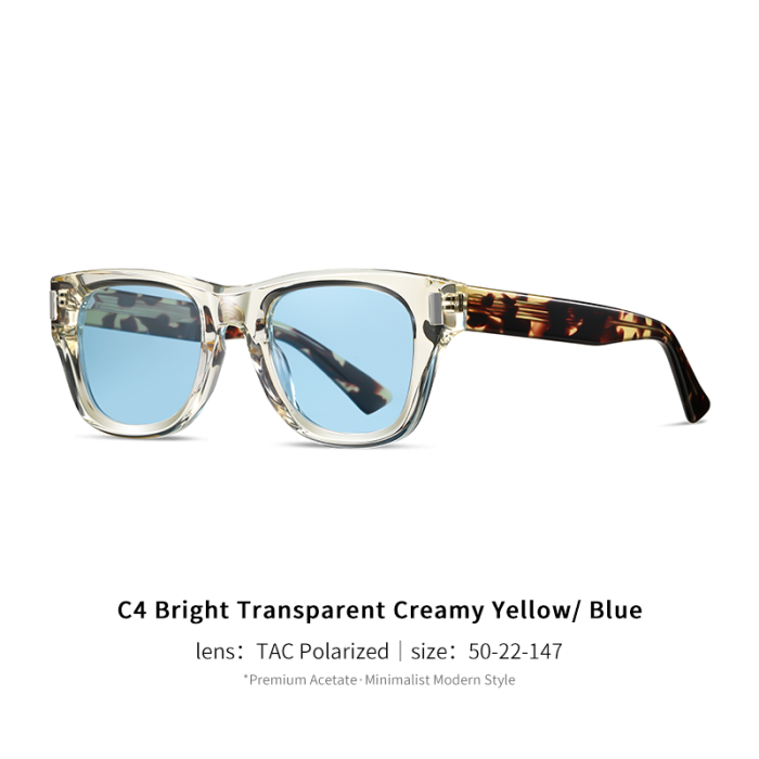 Classic Wayfarer Acetate Polarized Sunglasses 30055