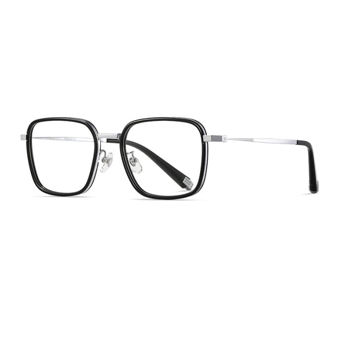 Titanium Square Blue Light Glasses 30073
