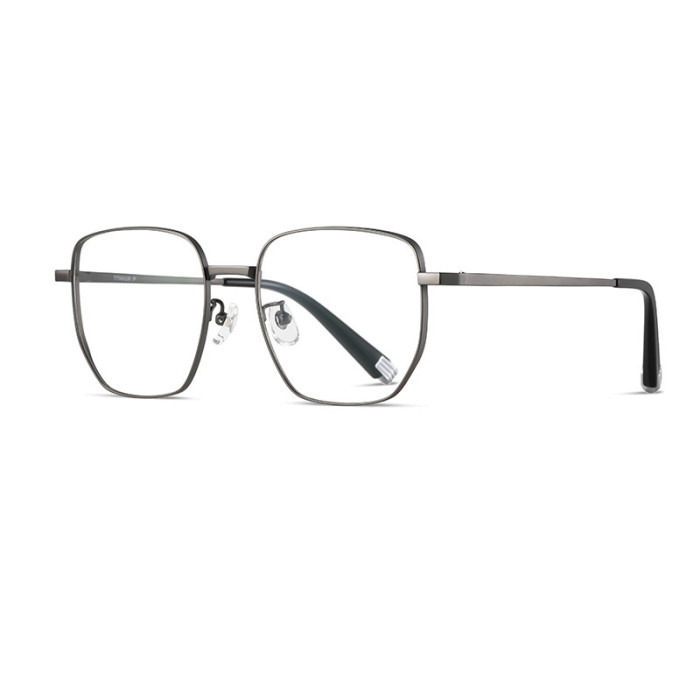Minimalist Optical Frames Square Titanium Glasses 30078