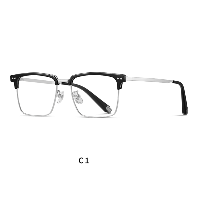 Men's Browline Titanium Eyeglasses 30076