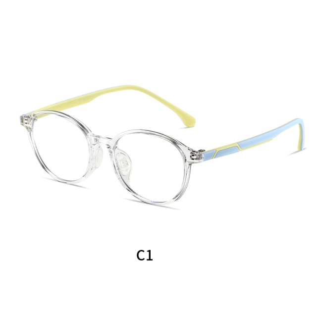Round Kids Optical Anti Blue Light Glasses 30088